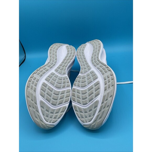 Nike Women's Downshifter 11 White/Green Glow Running Shoes - Size 8.5 - Picture 7 of 9